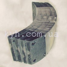 Накладки гальмівні Еталон 4шт /16,9 мм (Укр)*